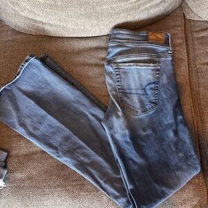 American Eagle Outfitters Women's Boot Cut Jeans - Blue